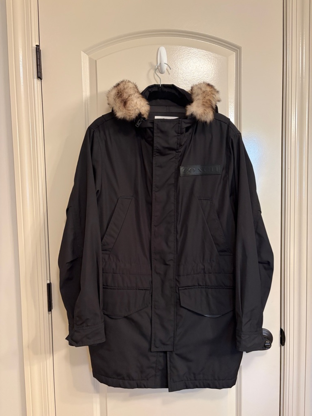 Coach Mens water resistant Outer Shell Jacket